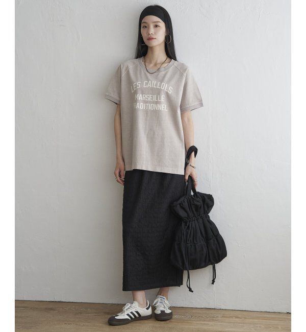 Lbc with Life「製品染めプリントTシャツ」|Tシャツ・カットソー|