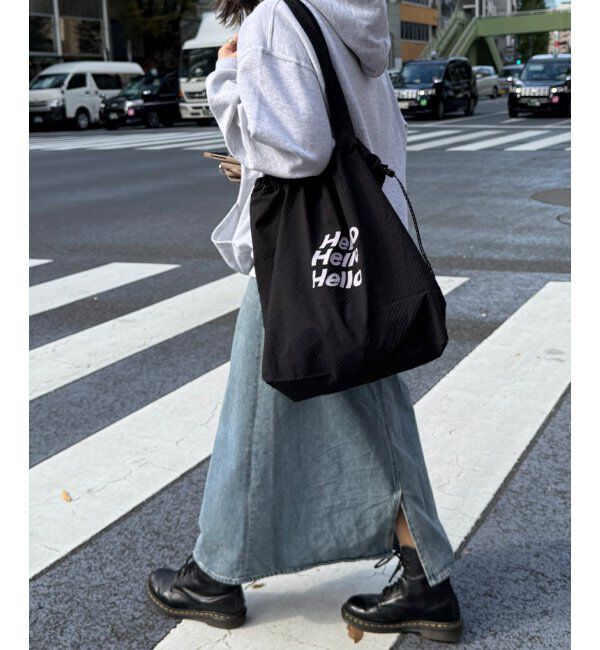 Lbc with Life「ハロートートバッグ」|その他|ブラック