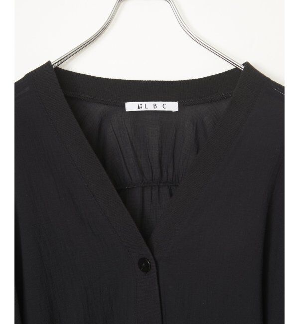 Lbc with Life「シアーシャツカーディガン」|ブルゾン・スタジャン|