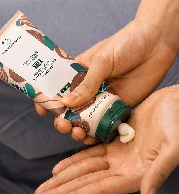 THE BODY SHOP「ボディローション SB 200mL（香り：シア）」|ボディ保湿|