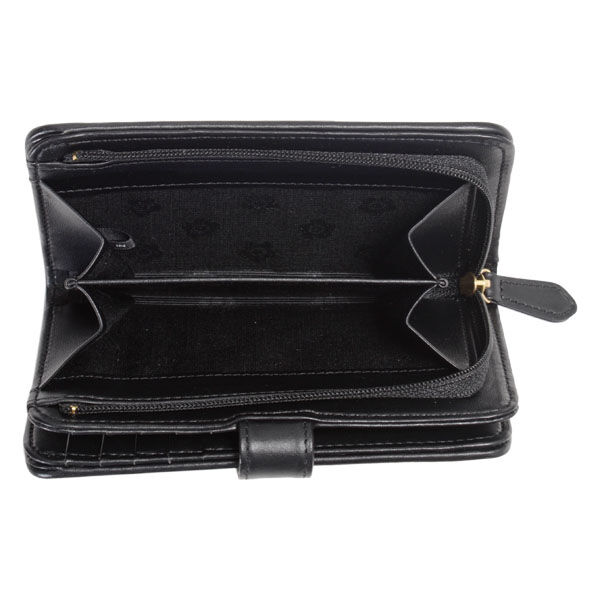 MARY QUANT「デイジーパッチスナップ2 Lウォレット」|財布|