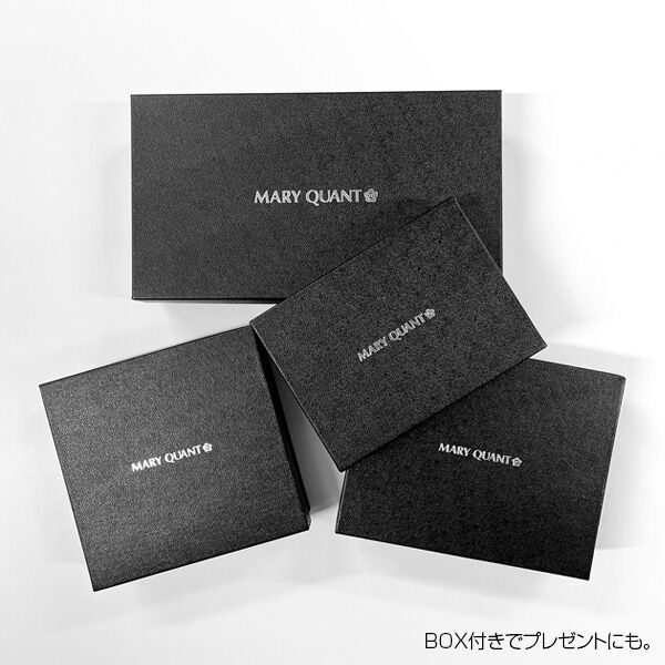 MARY QUANT「デイジーパッチスナップ2 Lウォレット」|財布|