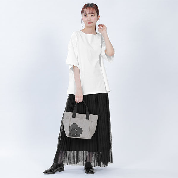 MARY QUANT「デイジーシンプルポケット2 ミニトート」|トートバッグ|