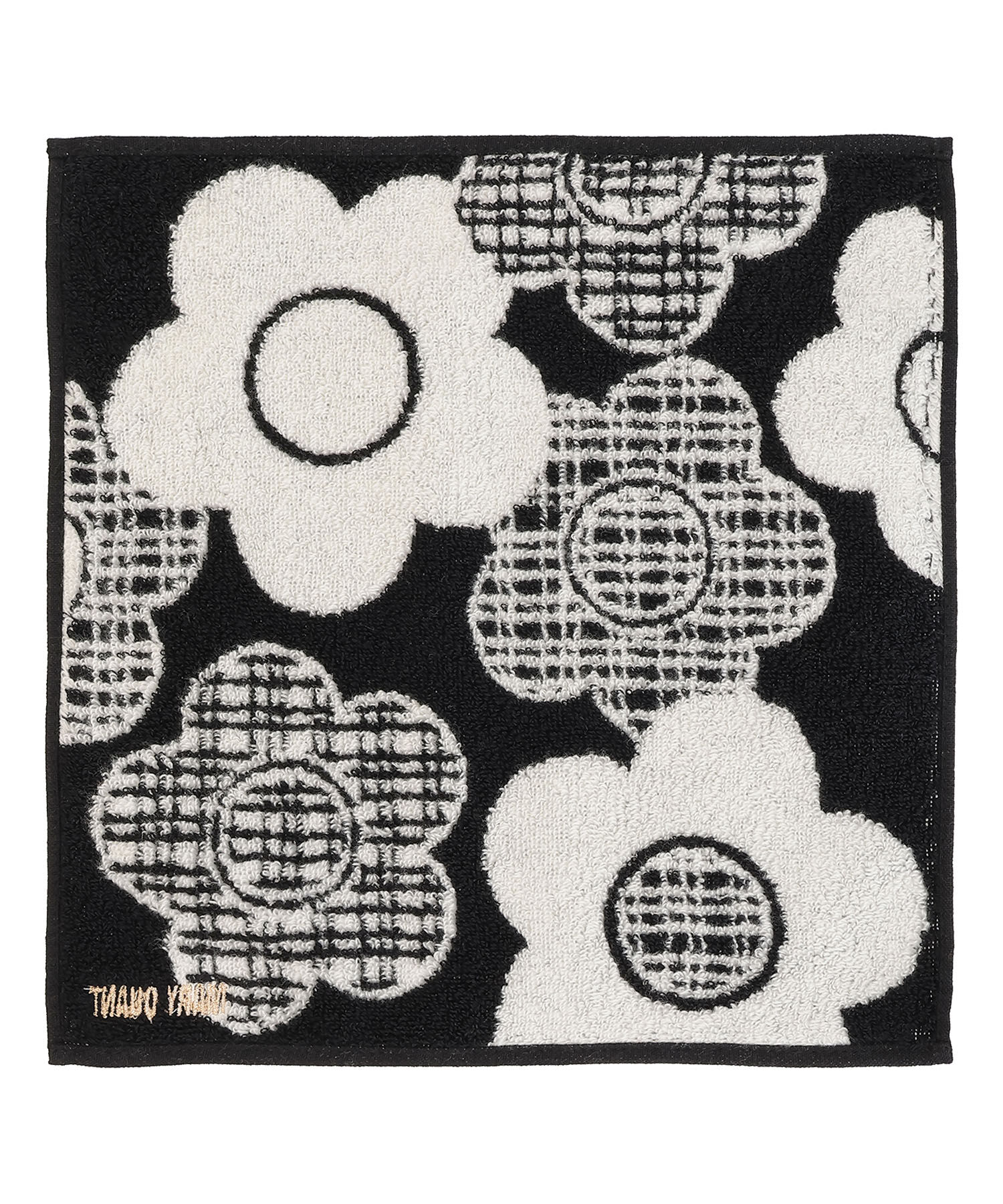 MARY QUANT「レトロチェック ミニタオル」|タオル|