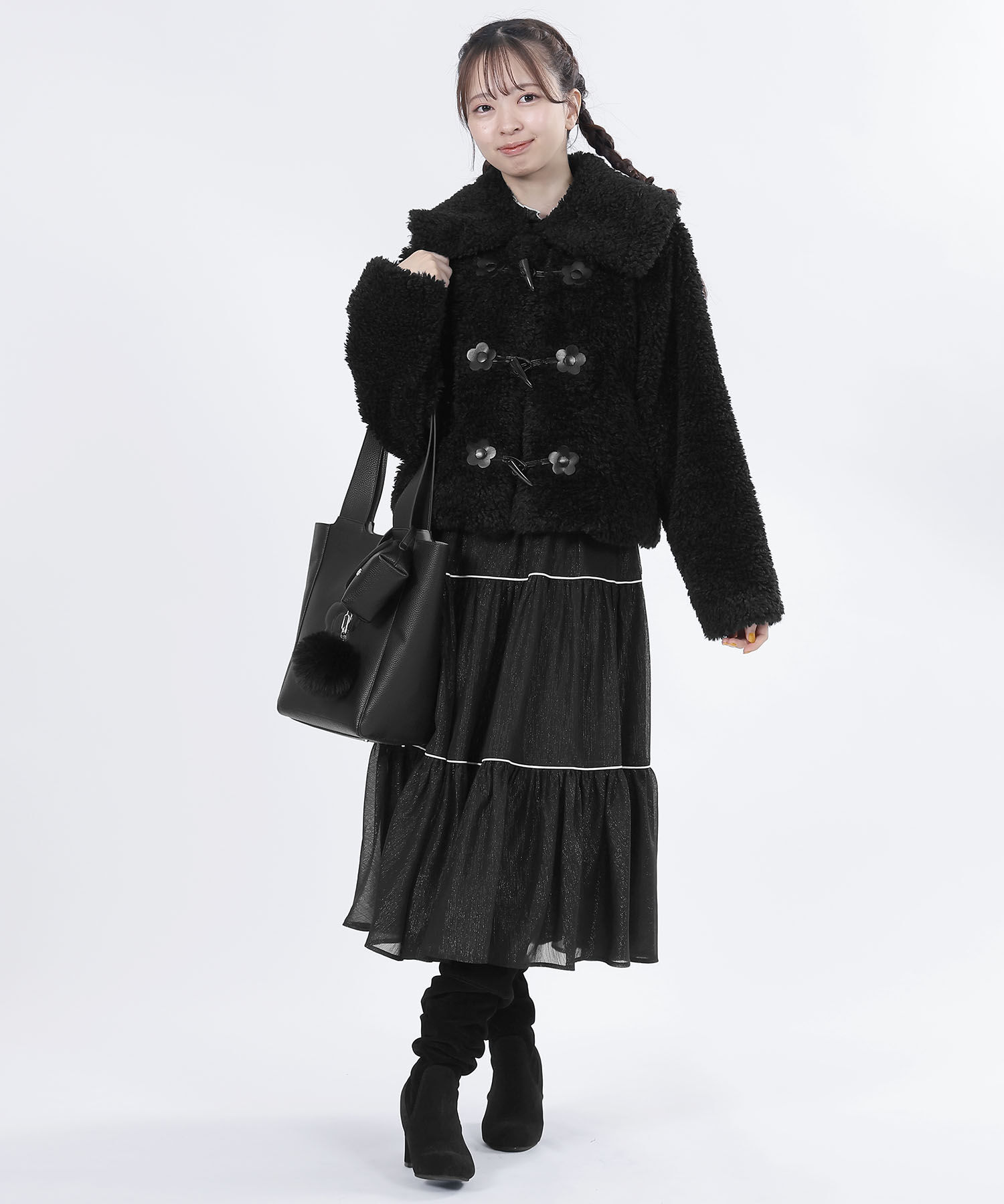 MARY QUANT「インナースエードデイジー トート」|トートバッグ|