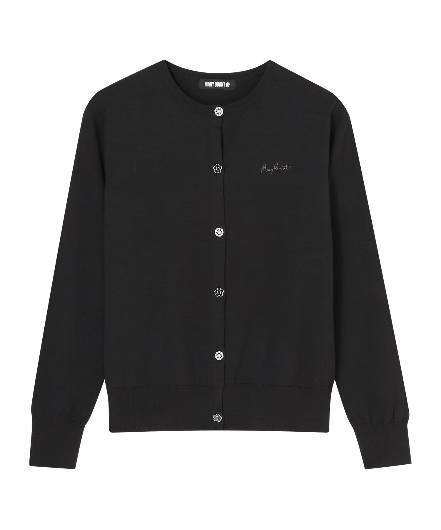 MARY QUANT「ビジューボタン カーディガン」|カーディガン|