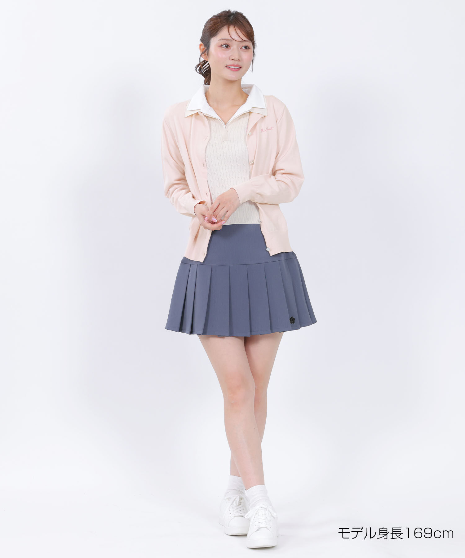 MARY QUANT「ビジューボタン カーディガン」|カーディガン|