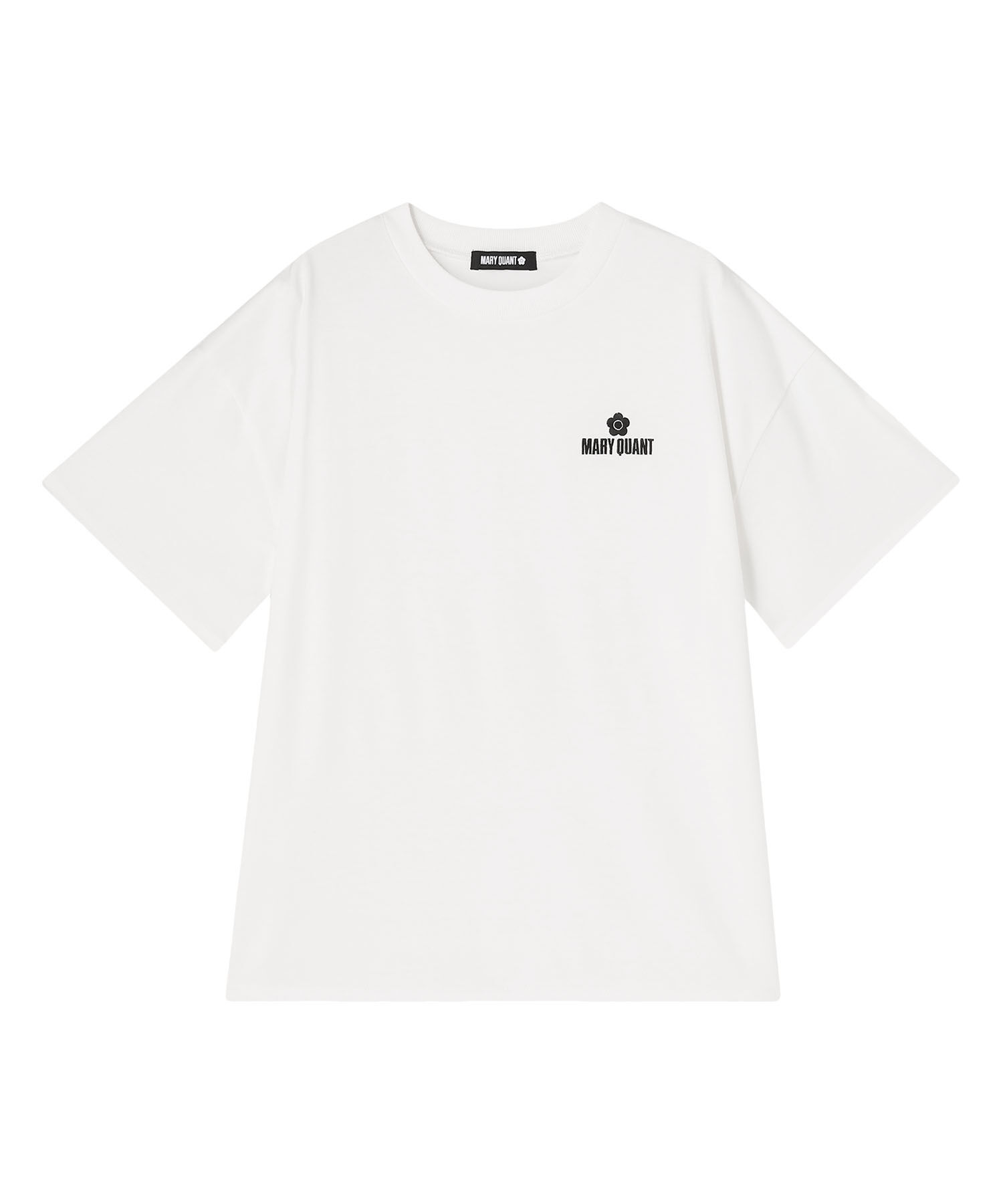 MARY QUANT「シンプルロゴビッグ Tシャツ」|Tシャツ・カットソー|ホワイト