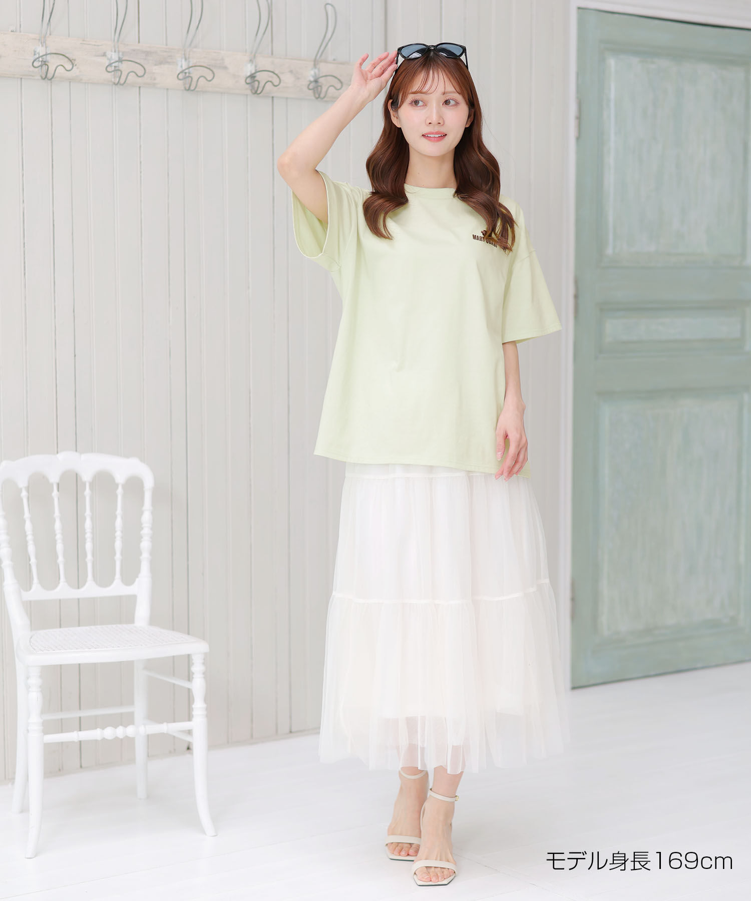 MARY QUANT「シンプルロゴビッグ Tシャツ」|Tシャツ・カットソー|