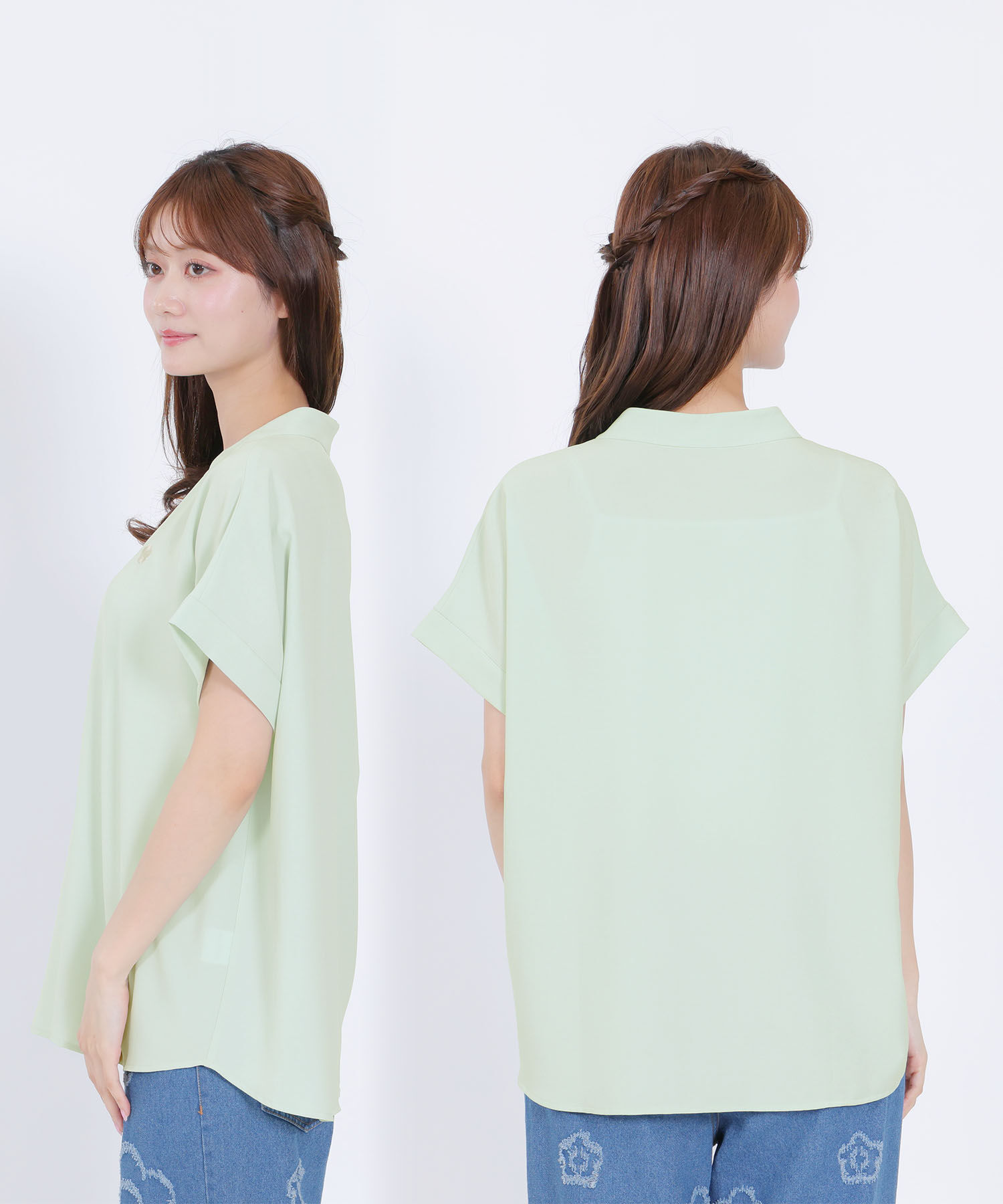 MARY QUANT「フロントタック ブラウス」|シャツ・ブラウス|