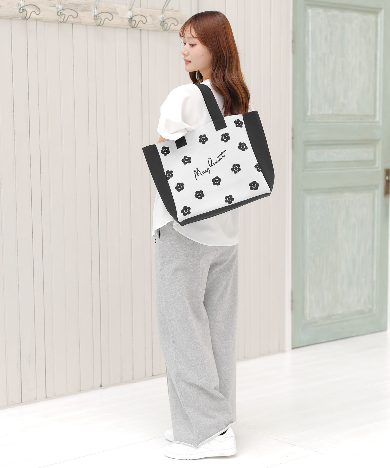 MARY QUANT「サインロゴニットJQ トート」|トートバッグ|