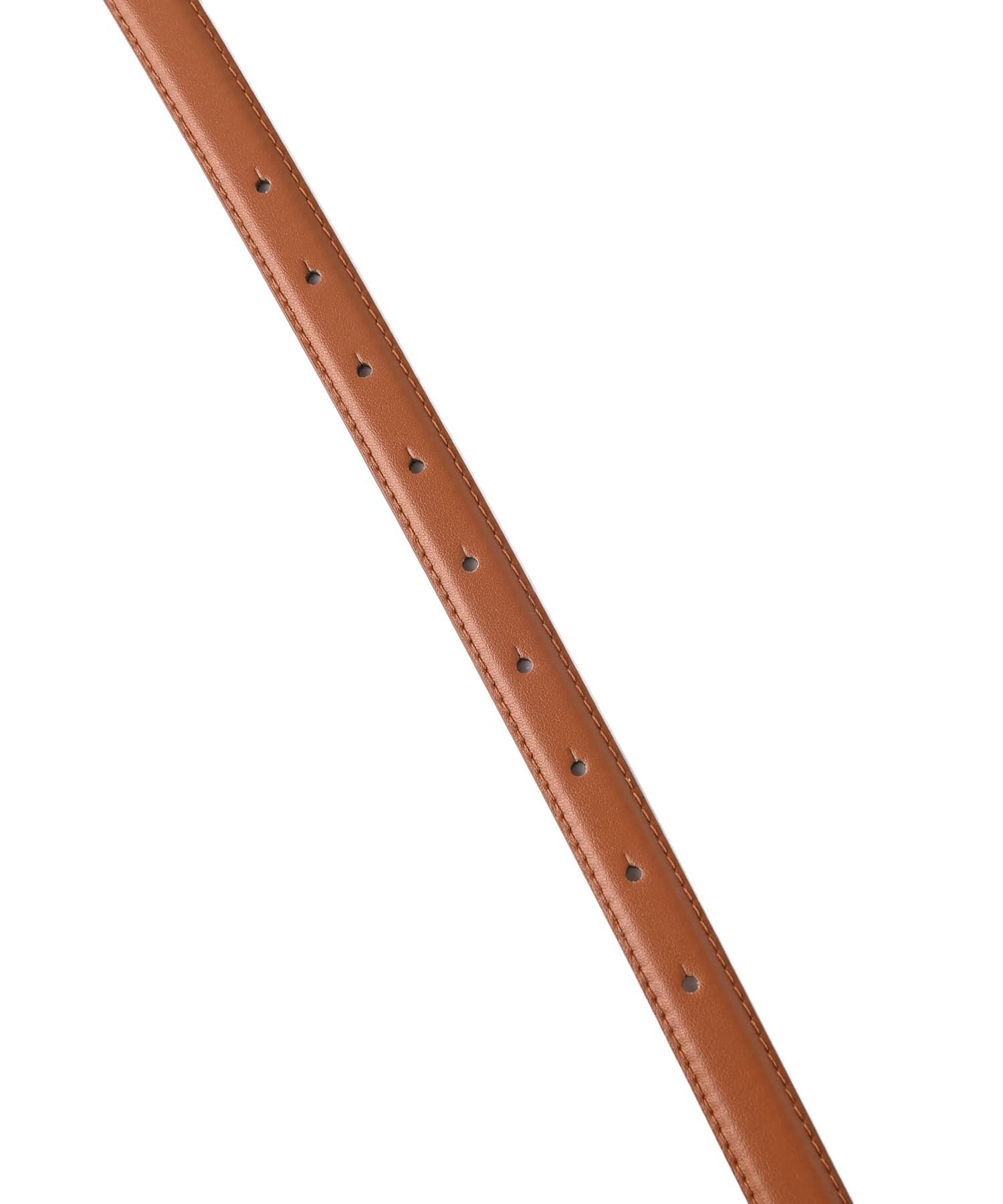 STYLE DELI「【DELI by】スクエアバックルリアルレザーベルト」|ベルト|