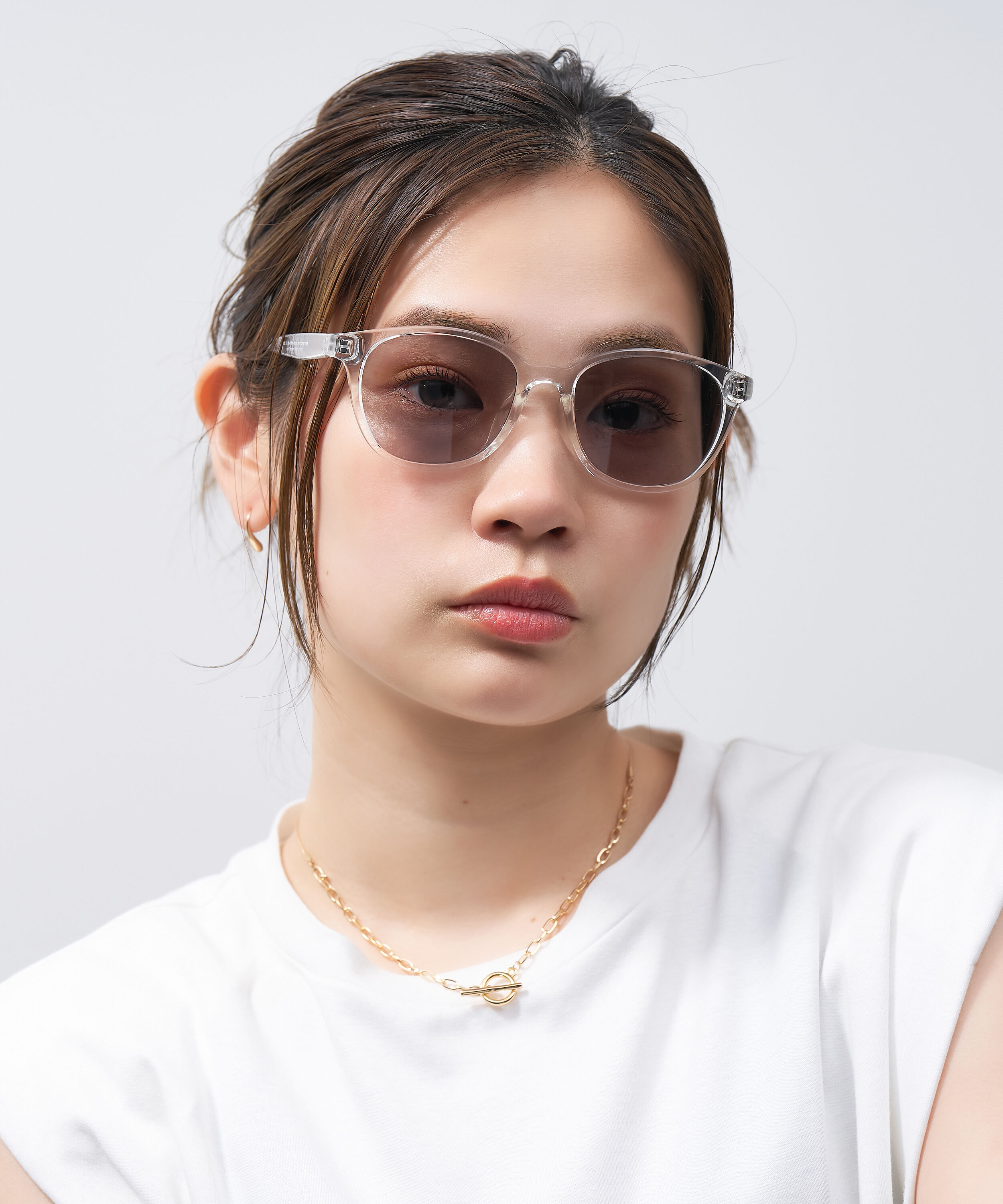  「SUNCUTGlasses/UV100%CUT ウェリントン型 サングラス | カラーレンズ 軽量 TR素材 紫外線対策 UVカット」|サングラス|