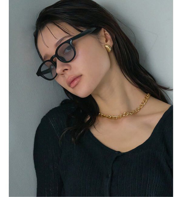  「【WEB限定】ウェリントン型 サングラス | カラーレンズ 軽量 トレンド 紫外線対策 UVカット ユニセックス」|サングラス|