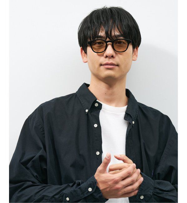  「【WEB限定】ウェリントン型 サングラス | カラーレンズ 軽量 トレンド 紫外線対策 UVカット ユニセックス」|サングラス|