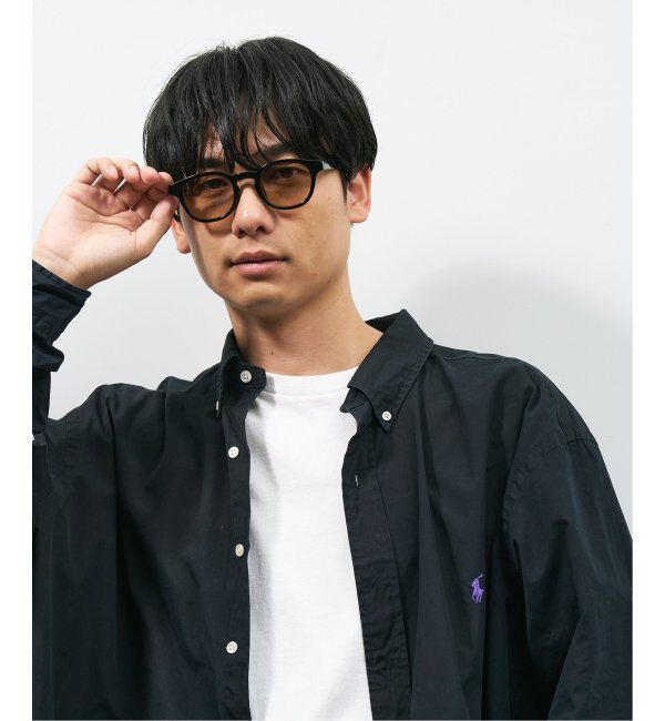  「【WEB限定】ウェリントン型 サングラス | カラーレンズ 軽量 トレンド 紫外線対策 UVカット ユニセックス」|サングラス|