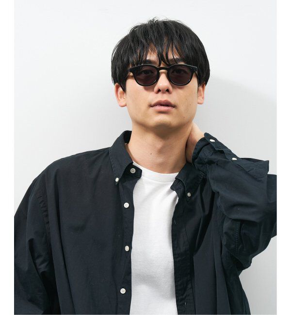  「【WEB限定】ウェリントン型 サングラス | カラーレンズ 軽量 トレンド 紫外線対策 UVカット ユニセックス」|サングラス|