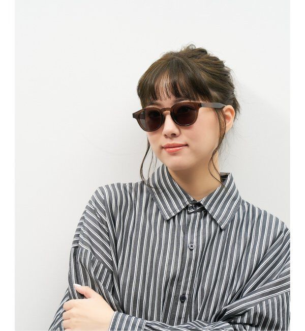  「【WEB限定】ウェリントン型 サングラス | カラーレンズ 軽量 トレンド 紫外線対策 UVカット ユニセックス」|サングラス|