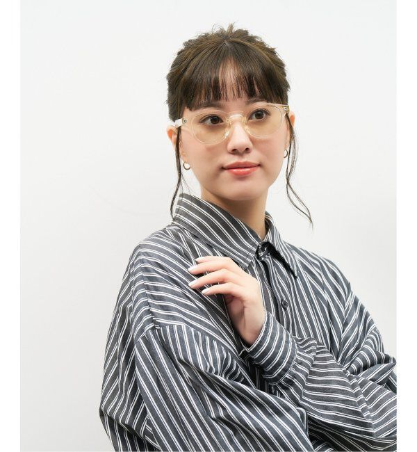  「【WEB限定】ウェリントン型 サングラス | カラーレンズ 軽量 トレンド 紫外線対策 UVカット ユニセックス」|サングラス|