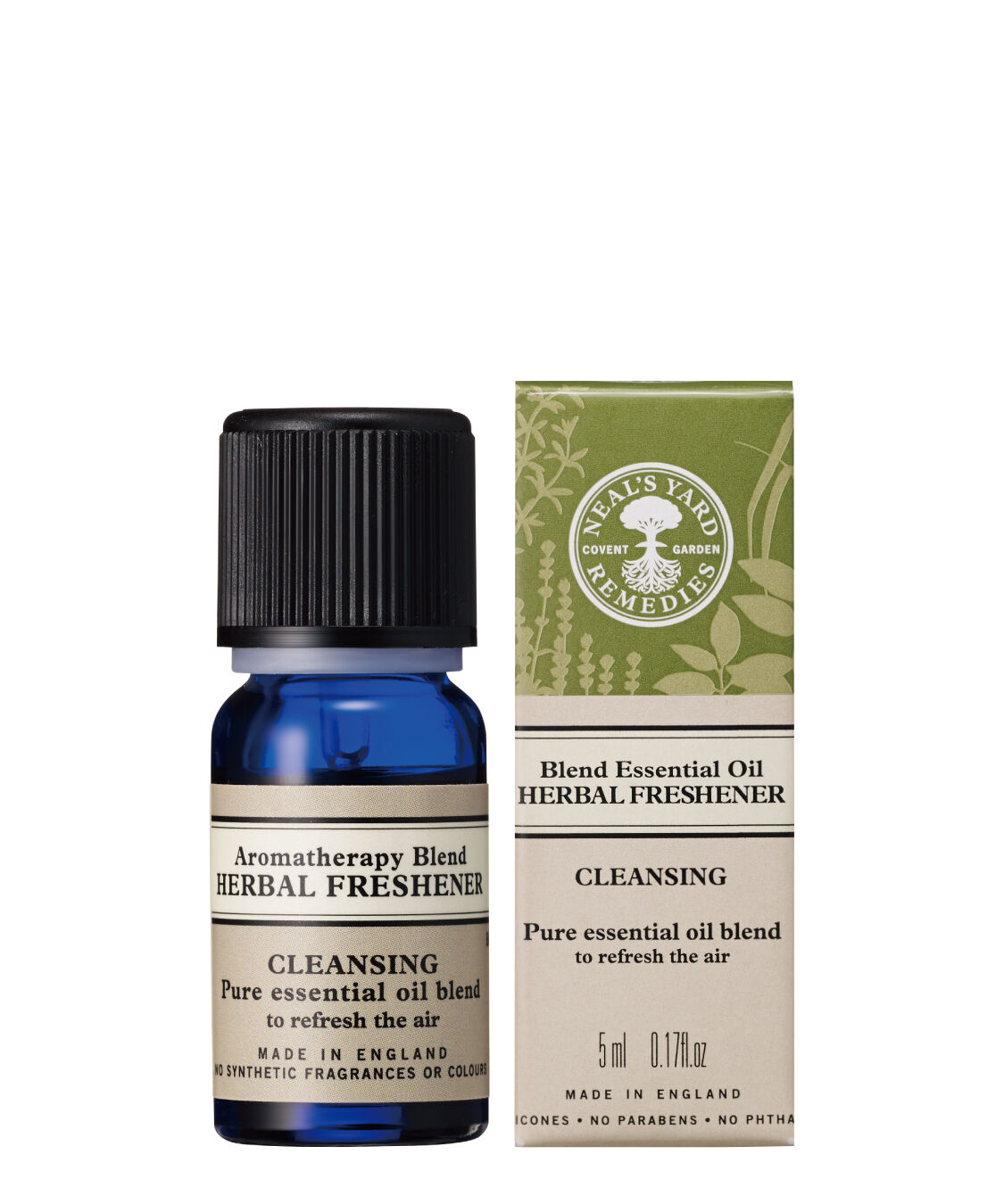 NEAL&rsquo;S YARD REMEDIES「ブレンドエッセンシャルオイル ハーバルフレッシュナー 5mL」|アロマ・ルームフレグランス|-
