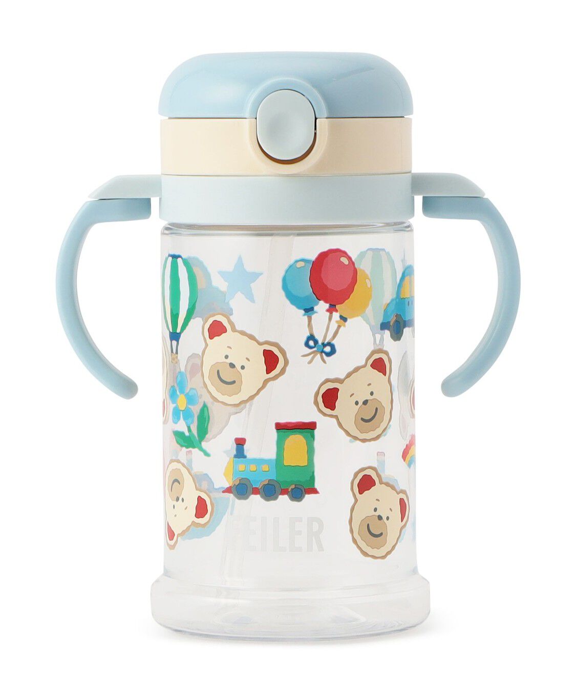 FEILER「リーベトレジャーボックス　ストローマグ　LTX-251100」|食器・キッチングッズ|ペールブルー