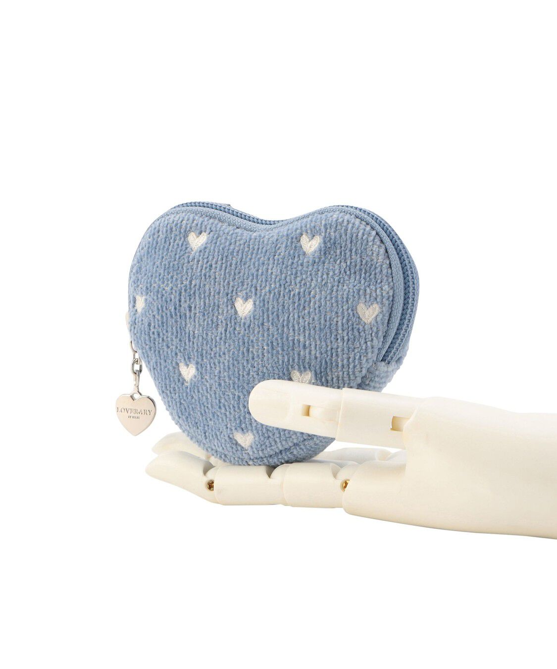LOVERARY BY FEILER「ラブラリーハート　ハート型ポーチ　L/LRH-260130」|ポーチ|
