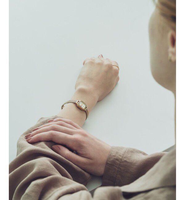 ete「ウォッチ オクタゴンフェイス ダイヤモンド」|腕時計|