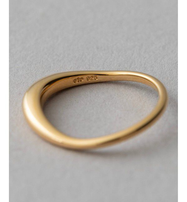 ete「[ONLINE Limited] クレセントムーン リング」|リング|