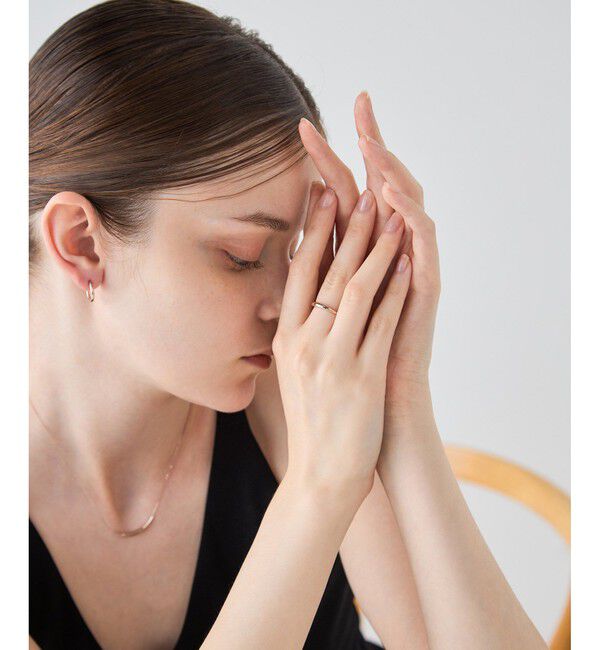 ete「[ONLINE Limited] クレセントムーン リング」|リング|