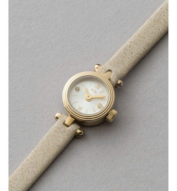 ete「ダイヤモンド サークルフェイス ウォッチ」|腕時計|