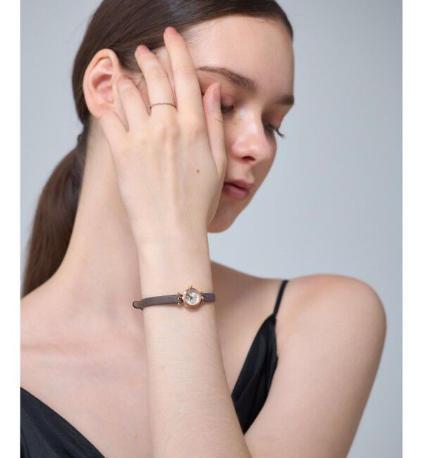 ete「ダイヤモンド サークルフェイス ウォッチ」|腕時計|