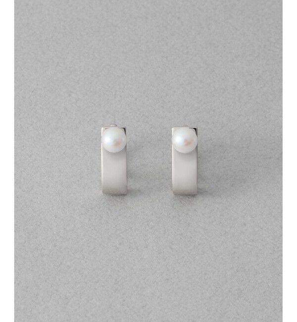 ete「パール イヤリング」|イヤリング|プラチナム