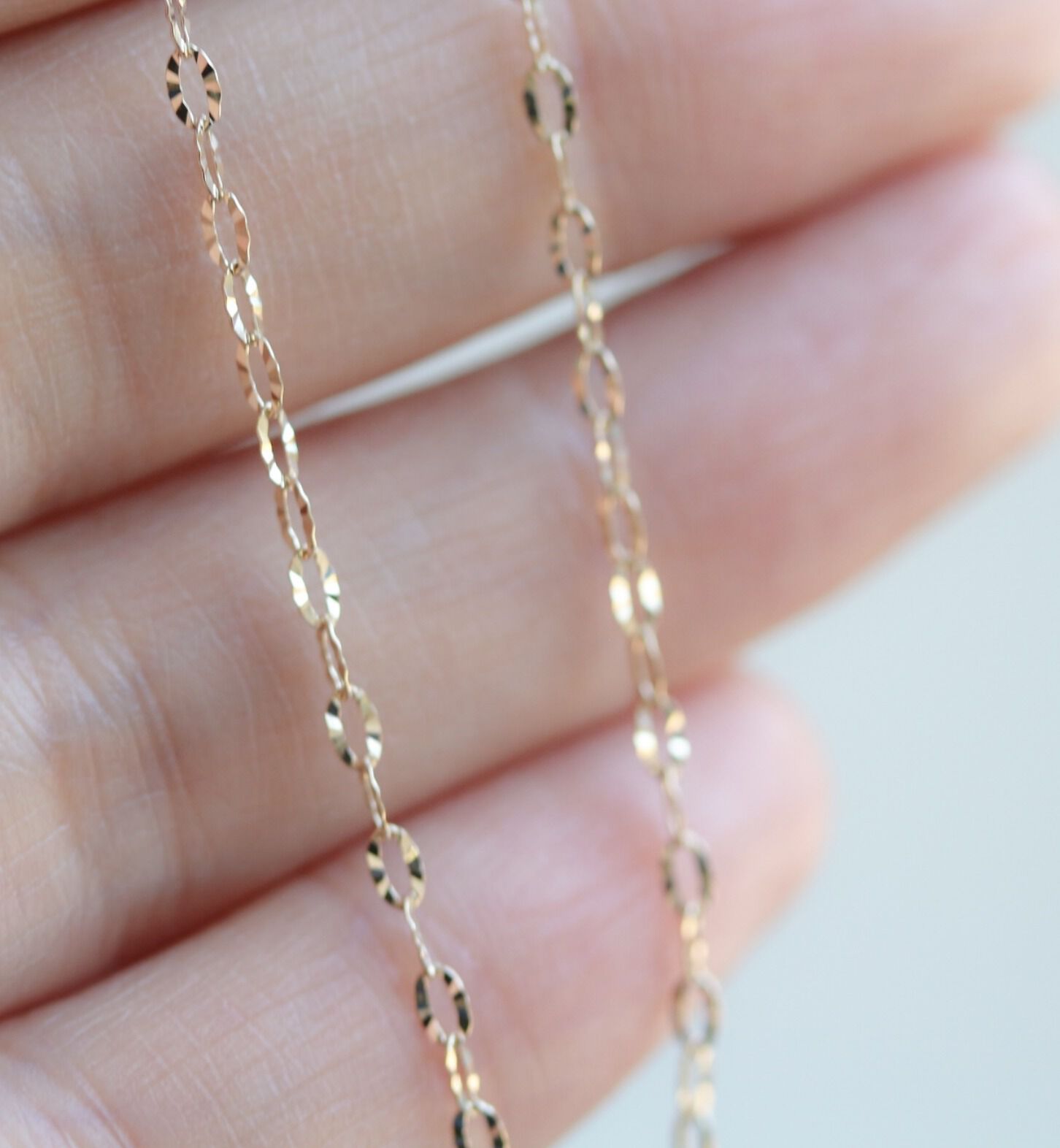  「ゴールド ルナ チェーン チョーカー 35cm | K10YG〈Web限定〉」|ネックレス|