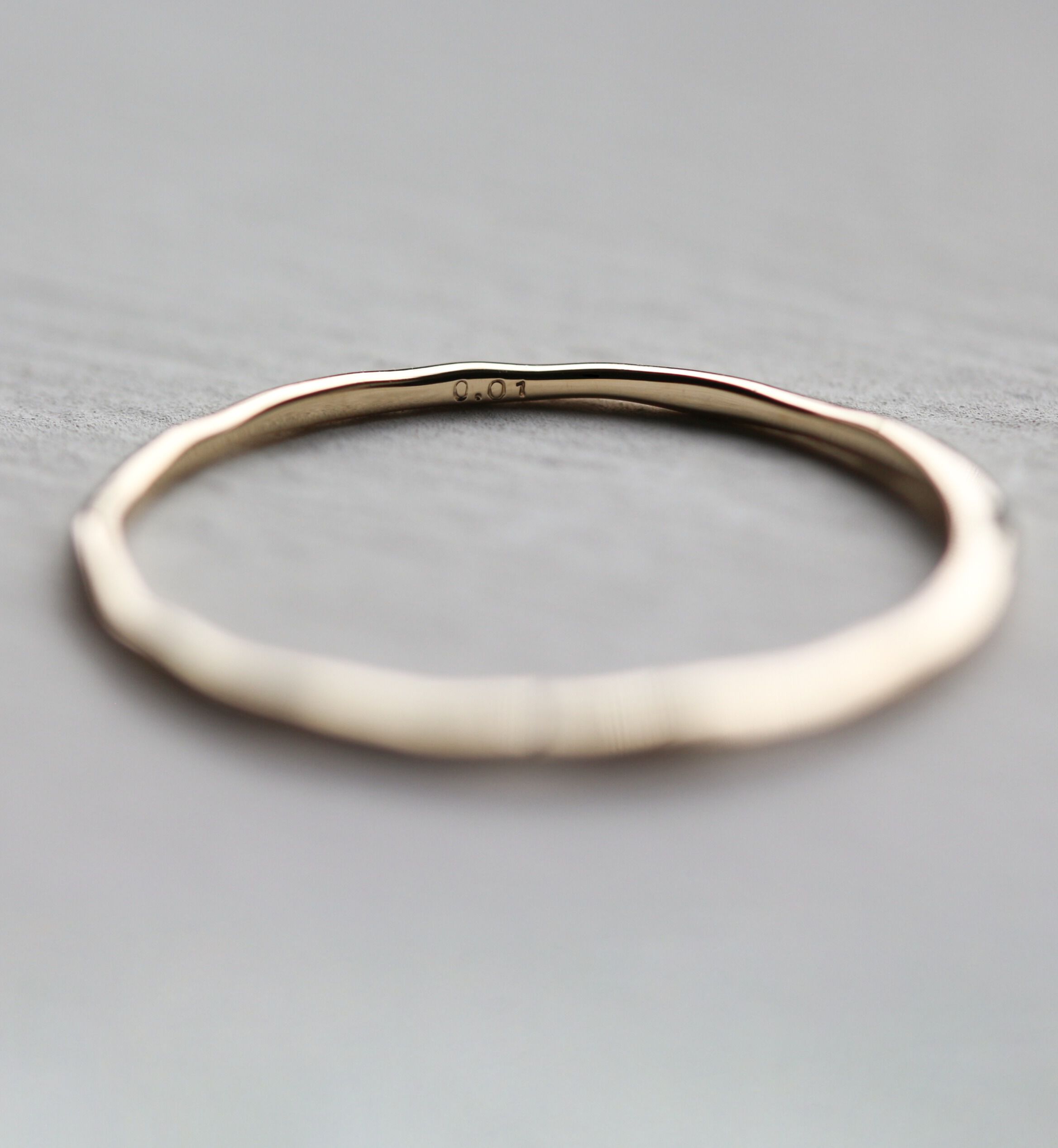  「ブルーダイヤモンド リング | K10YG」|リング|