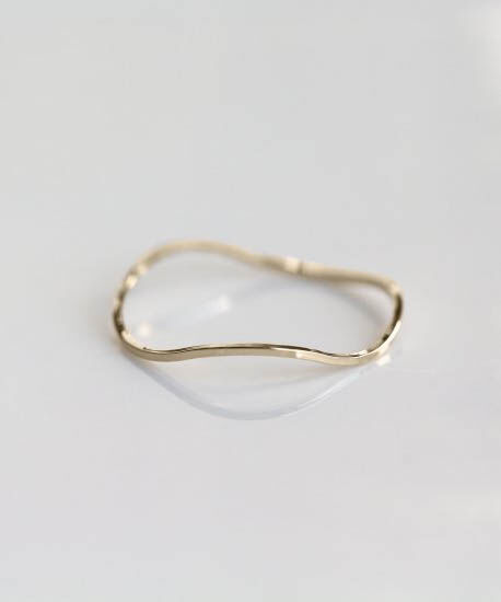  「ゴールド スキニー リング | K10YG」|リング|K10 イエローゴールド