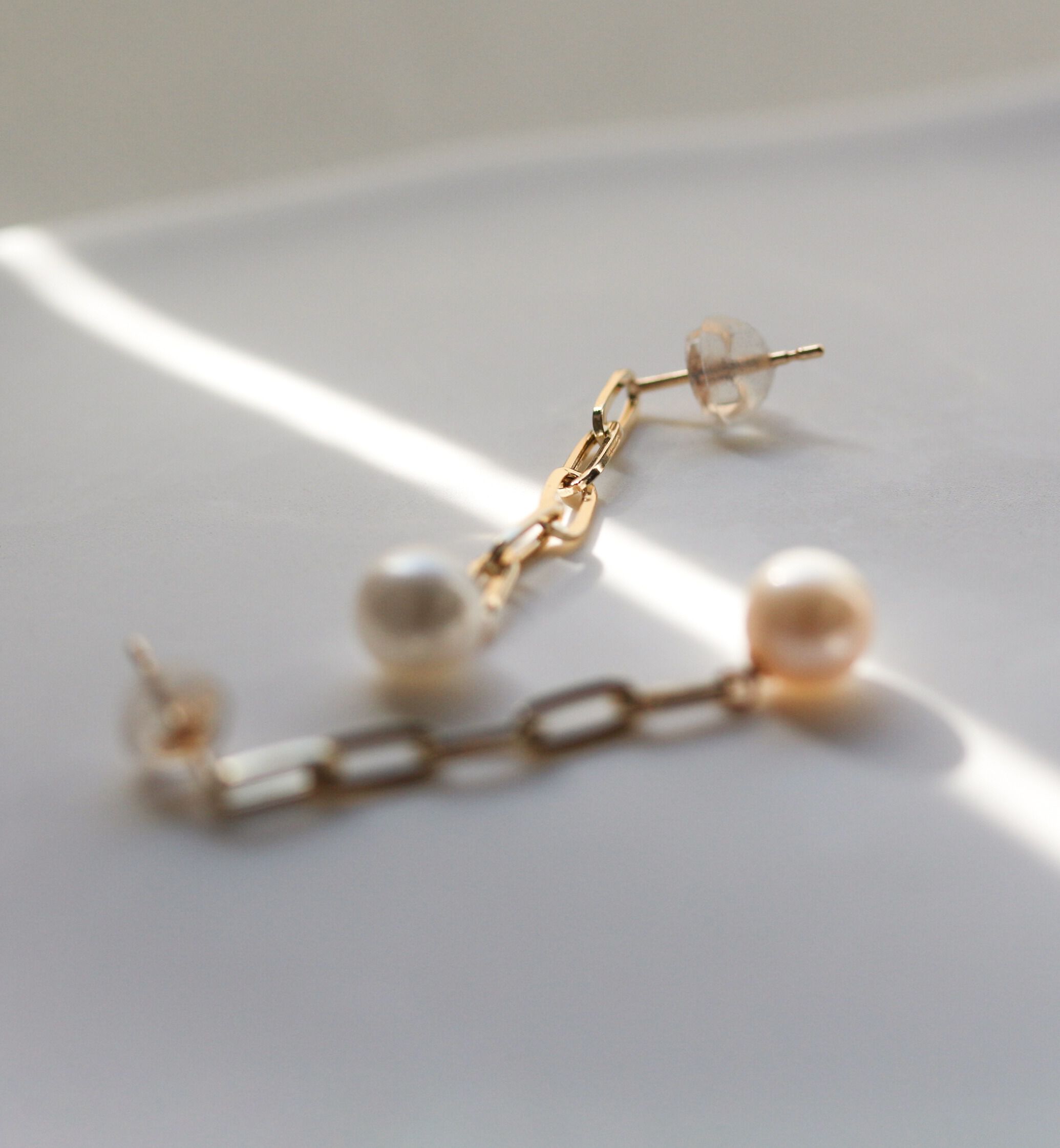  「パール ピアス | K10YG」|ピアス|