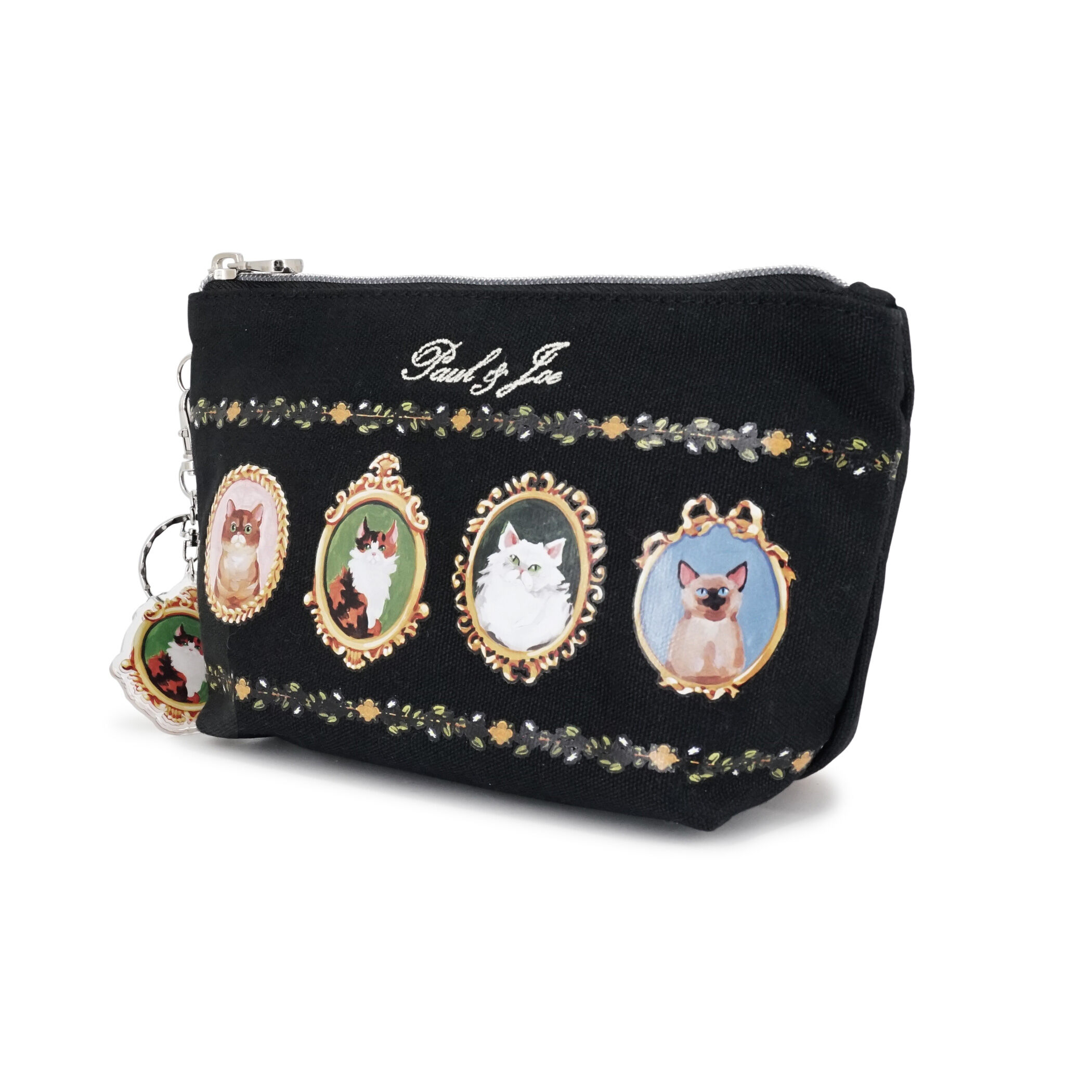 PAUL&JOE「ポーチ／キャンバスメダイユ」|ポーチ|