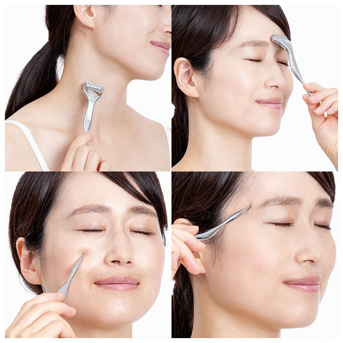 BACKYARD FAMILY「熱伝導トリートメントローラー 美容 鍼 ローラー 通販 アイケア フェイスケア 熱伝導」|マッサージ・ボディスクラブ|