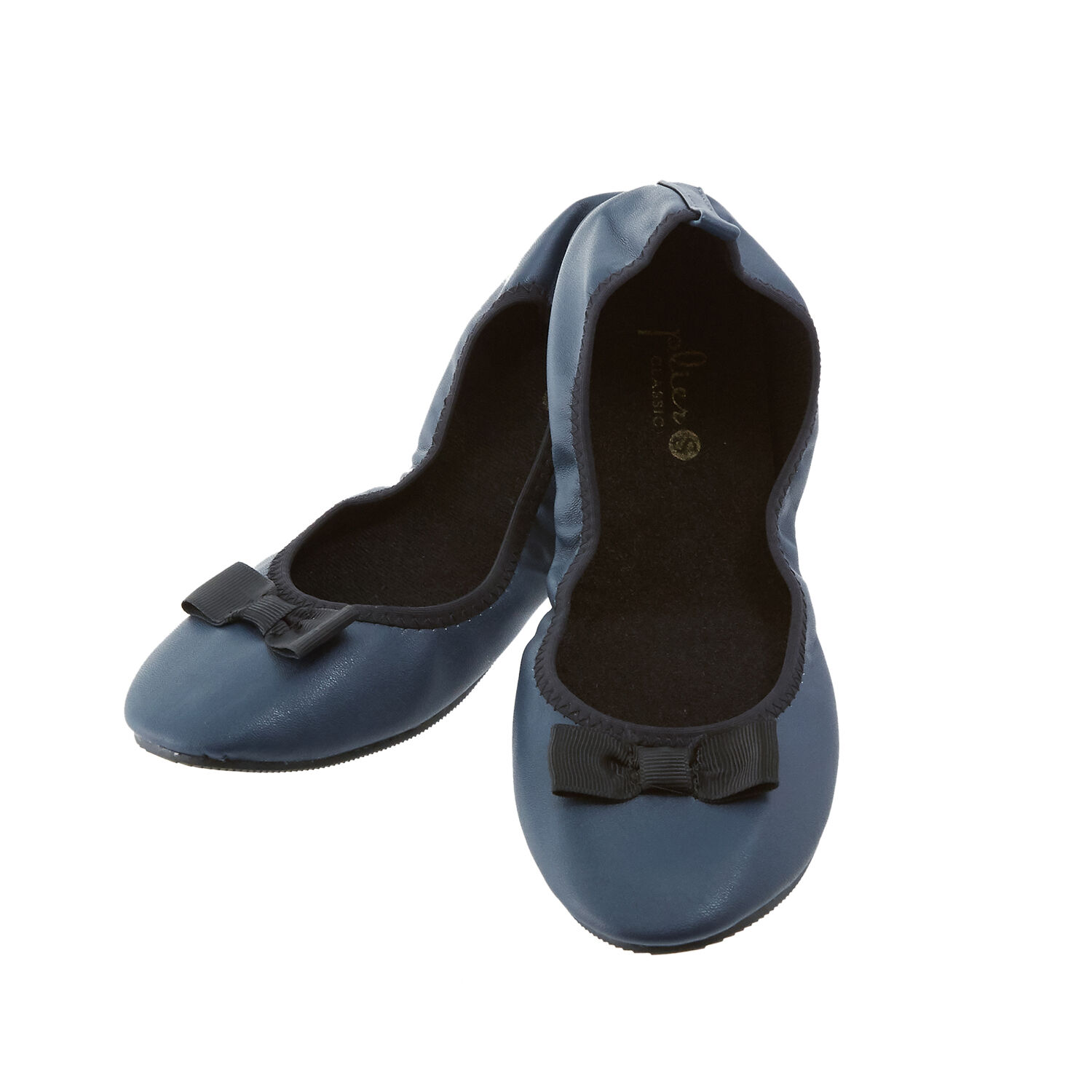 BACKYARD FAMILY「携帯スリッパ プリエ クラシック 通販 スリッパ おしゃれ 折りたたみ レディース 携帯シューズ」|スリッポン|ブルー1