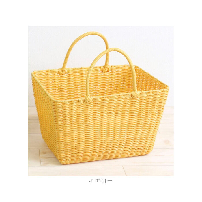 BACKYARD FAMILY「村田屋産 バスケット トート 通販 ランドリーバスケット ランドリー かごバッグ かごバック」|かごバッグ|