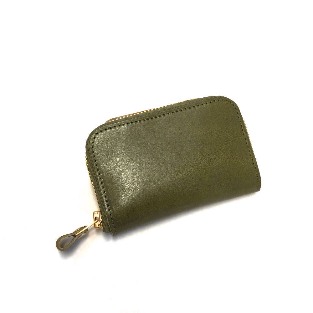 BACKYARD FAMILY「リアン Lien キーケース ブランド レディース 通販 メンズ 革 スマートキー ラウンド」|チャーム・キーホルダー|グリーン1