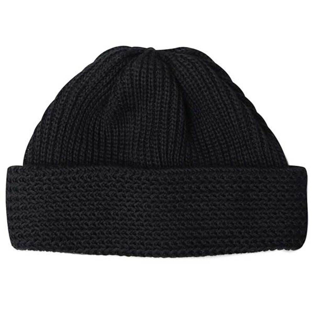 BACKYARD FAMILY「ニット帽 メンズ 通販 日本製 Mr.COVER ミスターカバー 帽子 ぼうし ワッチキャップ」|ニット帽|ブラック1