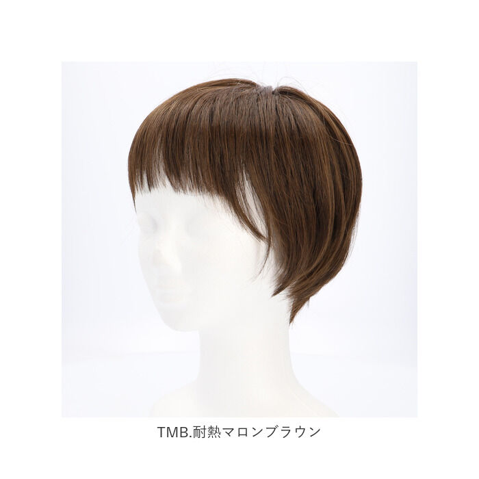 BACKYARD FAMILY「プリシラ ウィッグ フルウィッグ 通販 ショート 自然 ストレート 黒髪 大人 コスプレ かつら」|ヘアスタイリング|