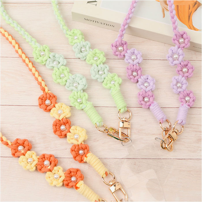 BACKYARD FAMILY「スマホストラップ ショルダー 通販 スマホ ストラップ 編み スマホショルダーストラップ」|チャーム・キーホルダー|