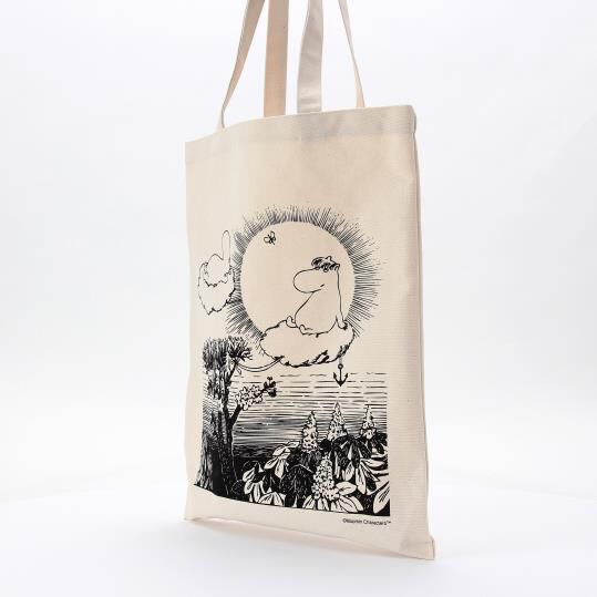 銀座かねまつ「S7MOOMIN-3OTHBLK 【ムーミンコラボ】エコトートバッグ」|トートバッグ|