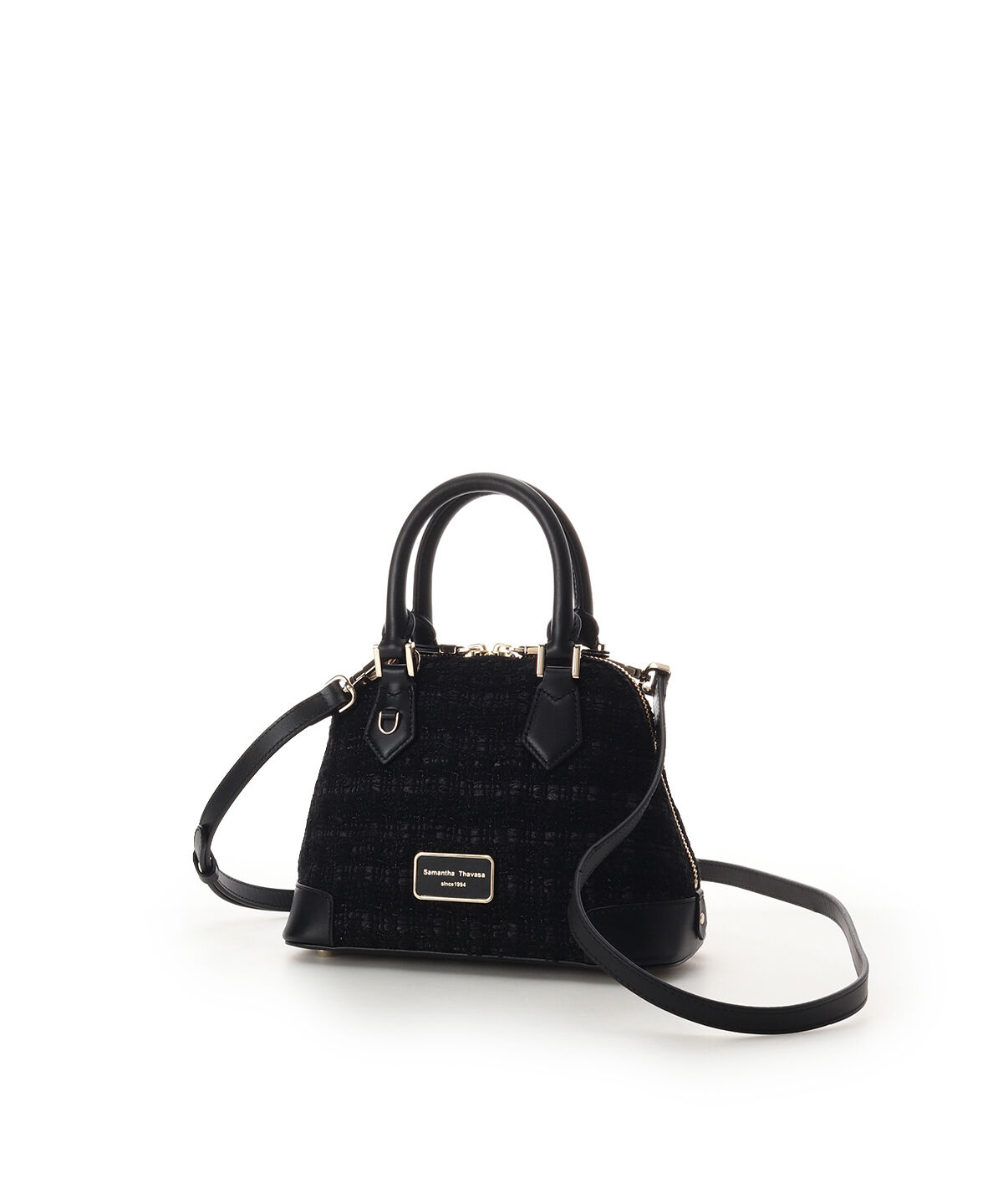 Samantha Thavasa「ファンシーツイード ハンドバッグ」|ハンドバッグ|