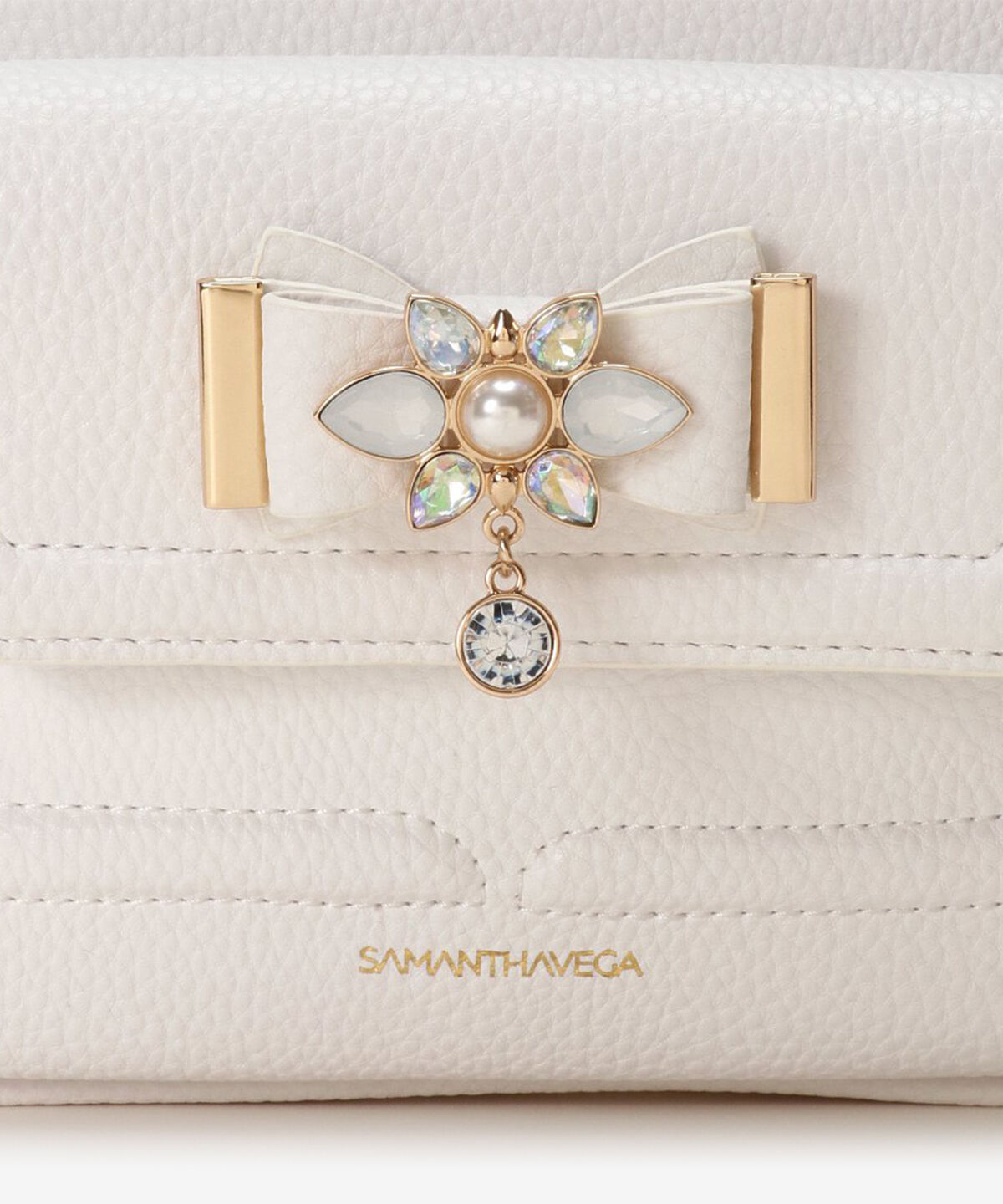 Samantha Vega「ビジューリボンリュック(小)」|リュック|