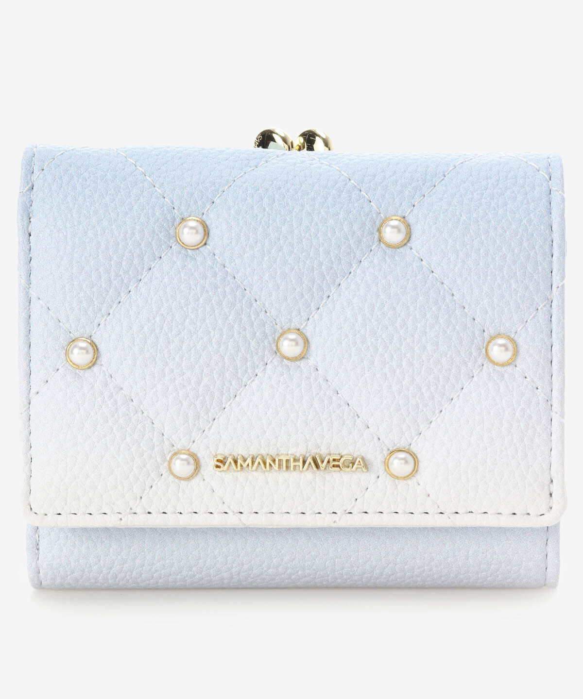 Samantha Vega「グラデーションパールフラッター折財布」|財布|