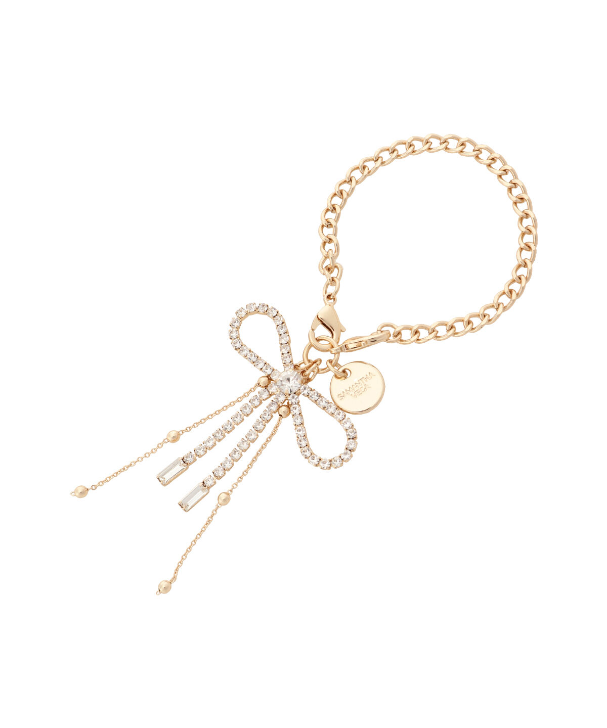 Samantha Vega「スウィングリボン バッグチャーム」|チャーム・キーホルダー|クリア