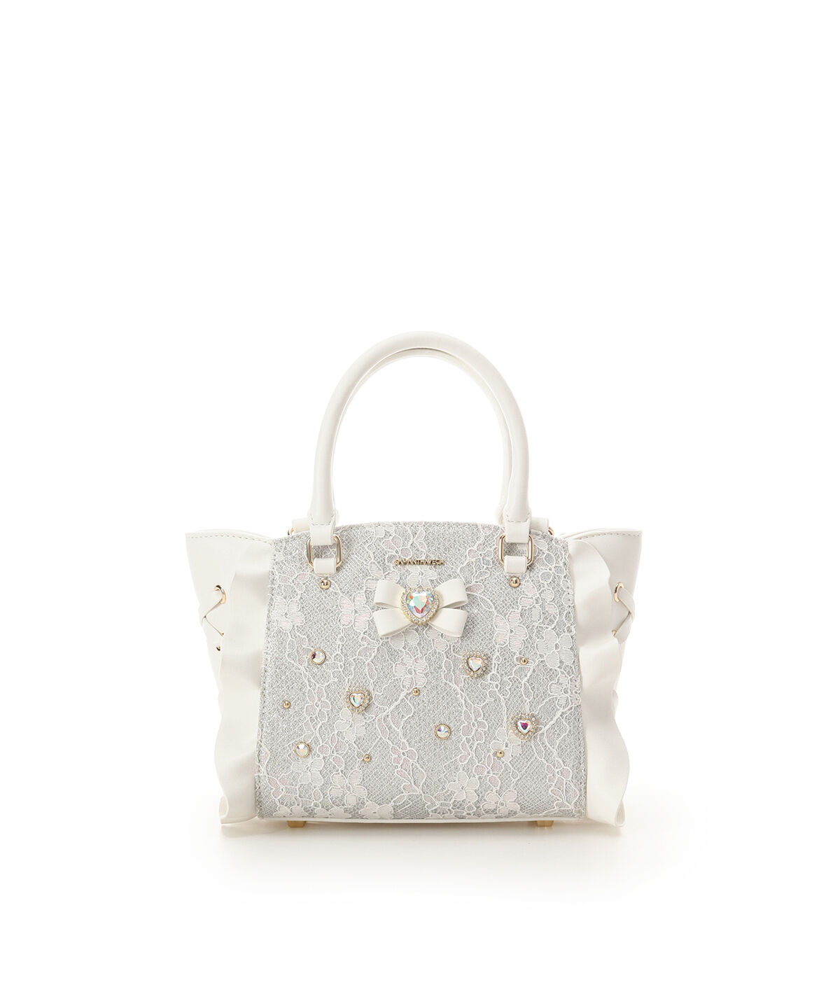 Samantha Vega「バレリーナフラッター（ミニ）」|ショルダー・メッセンジャー|ホワイト